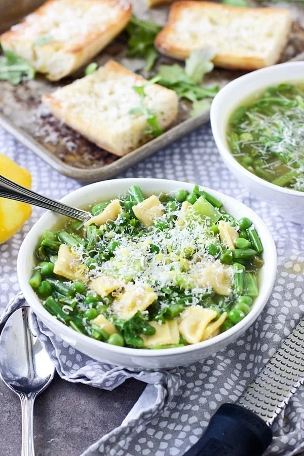 Spring Veggie and Lemon Soup 2