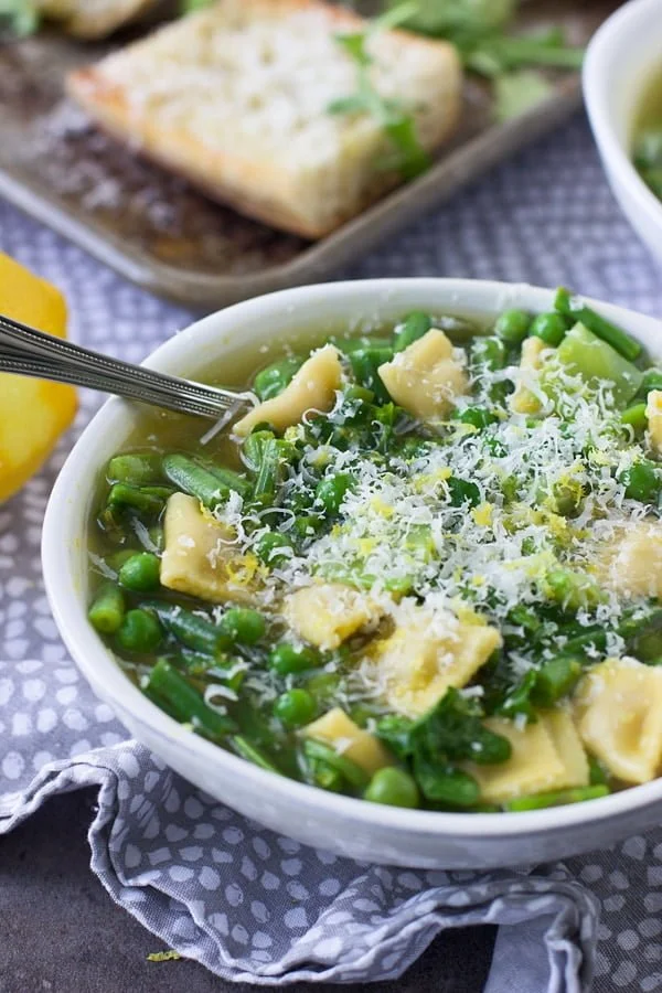 Spring Veggie and Lemon Soup 5