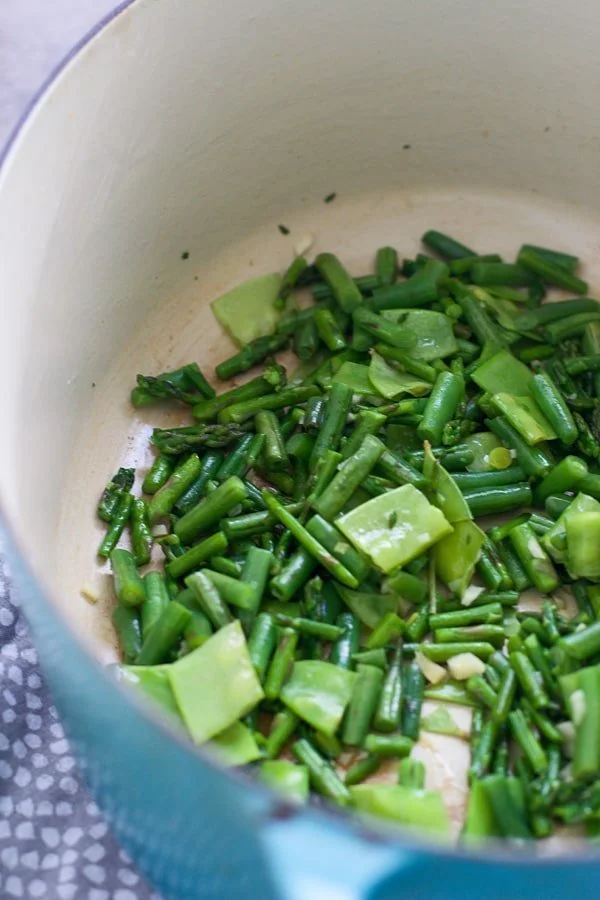 Spring Veggie and Lemon Soup 6