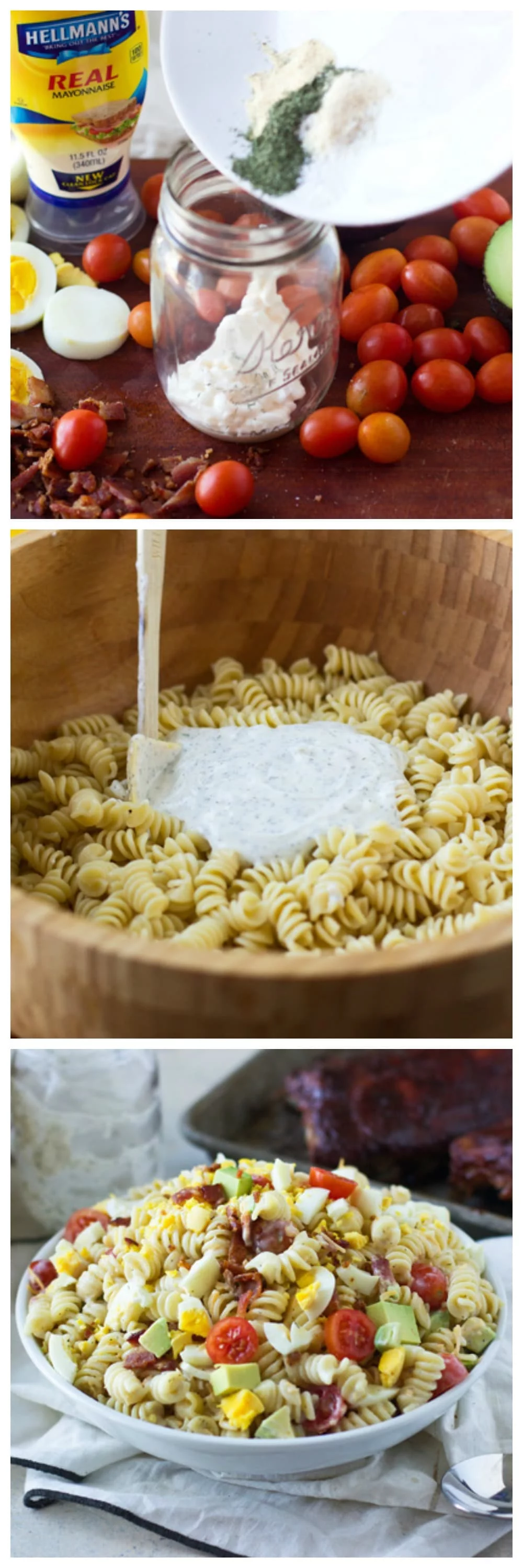 Creamy Cobb Pasta Salad 5