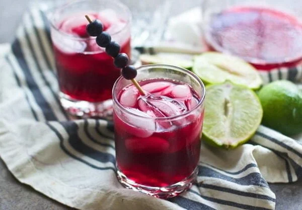 Sparkling Blueberry Lime Cocktails 22