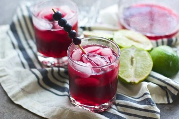 Sparkling Blueberry Lime Cocktails 22