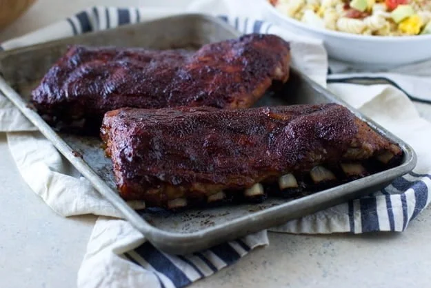 Sweet and Spicy Blackberry Ribs a
