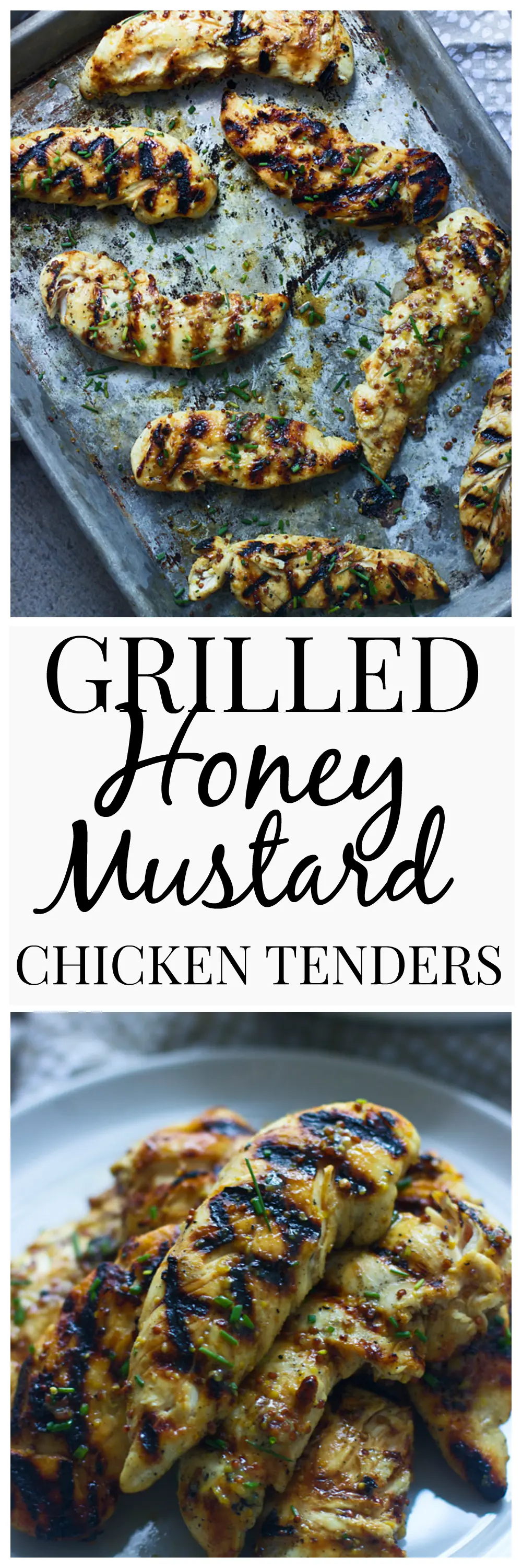 Grilled Honey Mustard Chicken Tenders