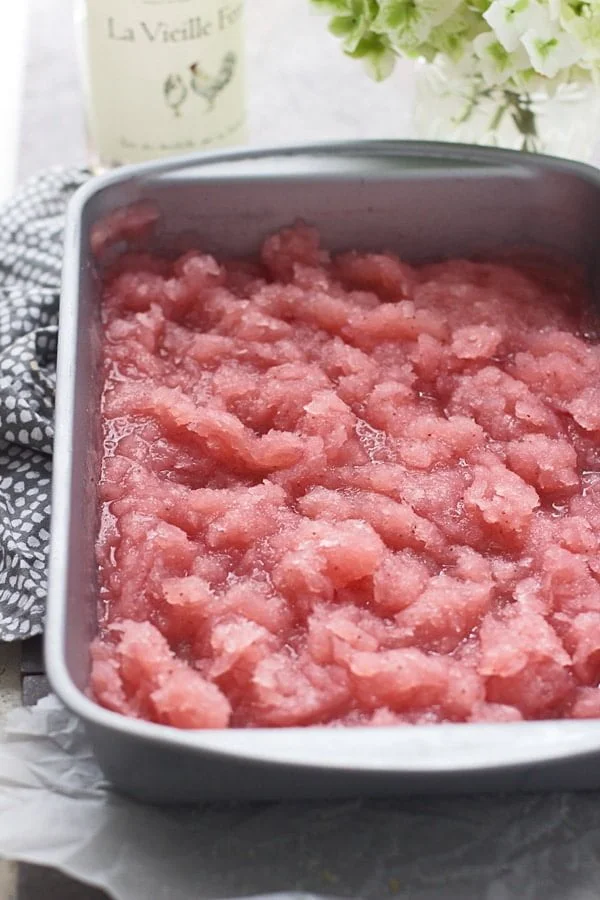 Strawberry Frosé (Frozen Rosé Slushies)