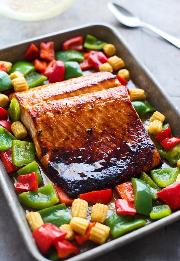 Sweet and Sour Baked Salmon - Cooking for Keeps