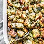 Traditional Stuffing with Leeks and Sage