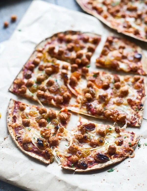 Crispy Moroccan Chickpea Flatbreads