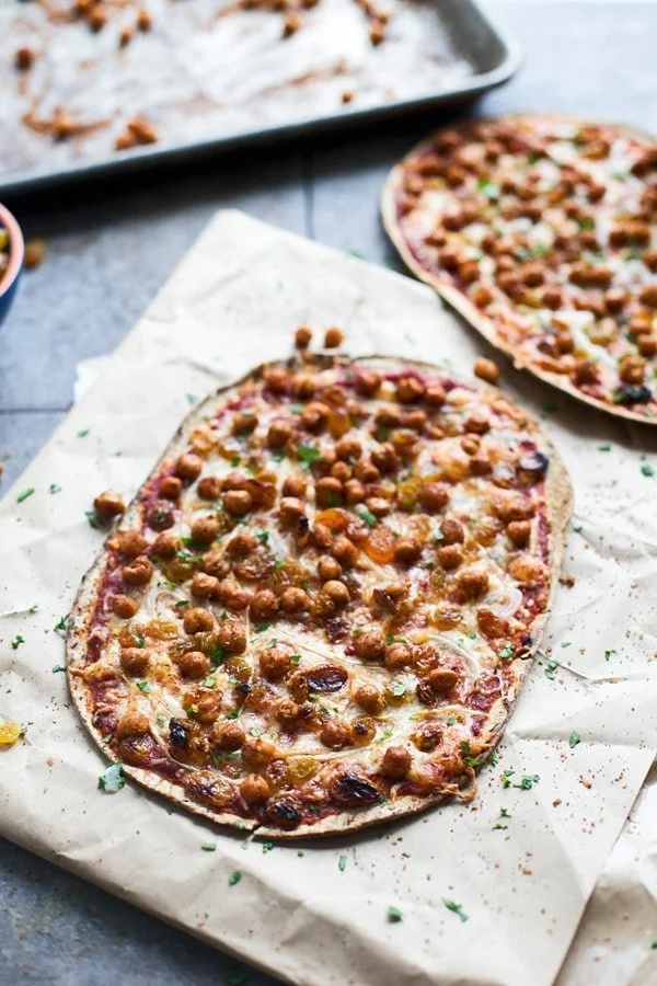 Crispy Moroccan Chickpea Flatbreads
