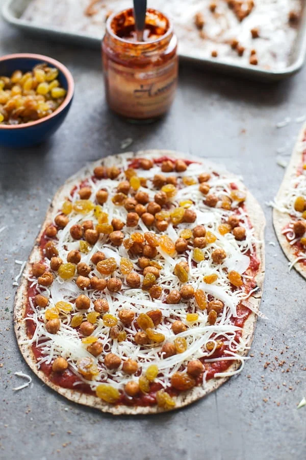 Crispy Moroccan Chickpea Flatbreads
