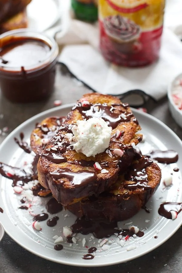 Peppermint Mocha French Toast