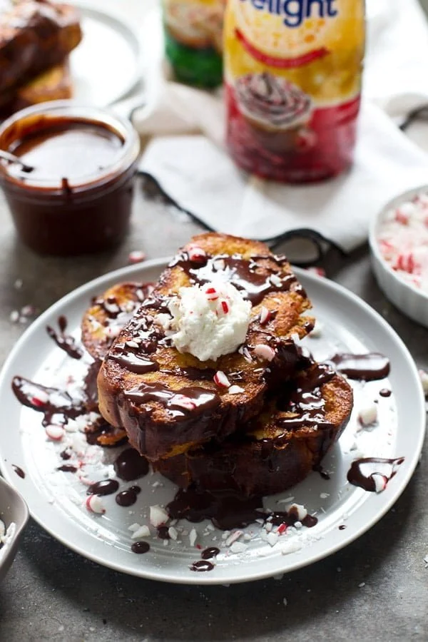 Peppermint Mocha French Toast