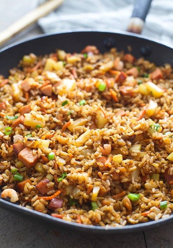 Copycat Kona Grill Fried Rice (AKA The BEST fried rice)