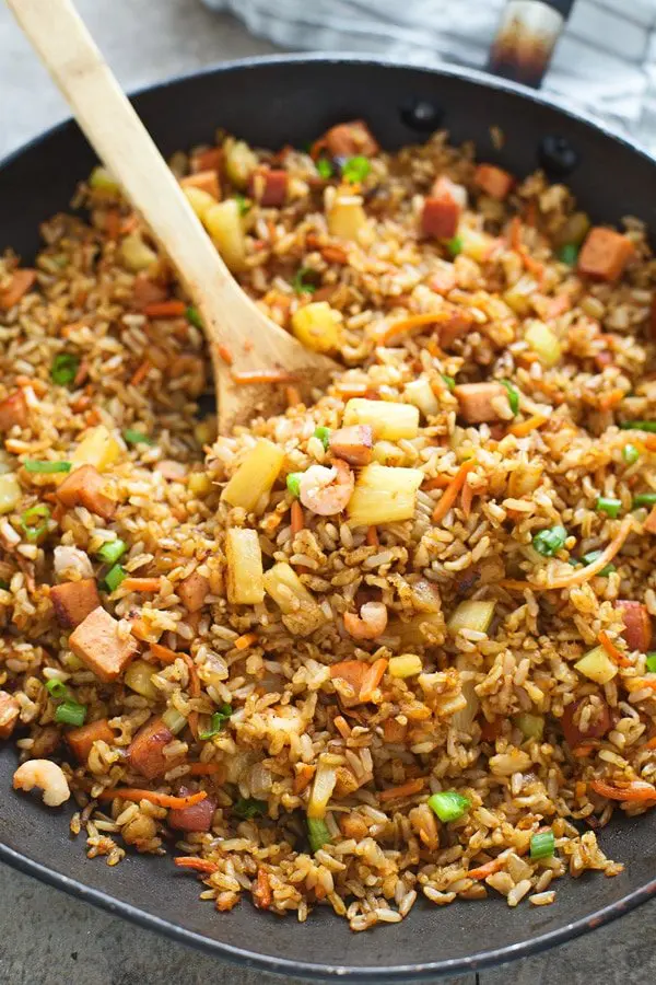 Copycat Kona Grill Fried Rice (AKA The BEST fried rice)