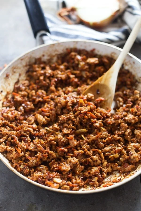 Asian Sloppy Joe Sliders with Sesame Slaw