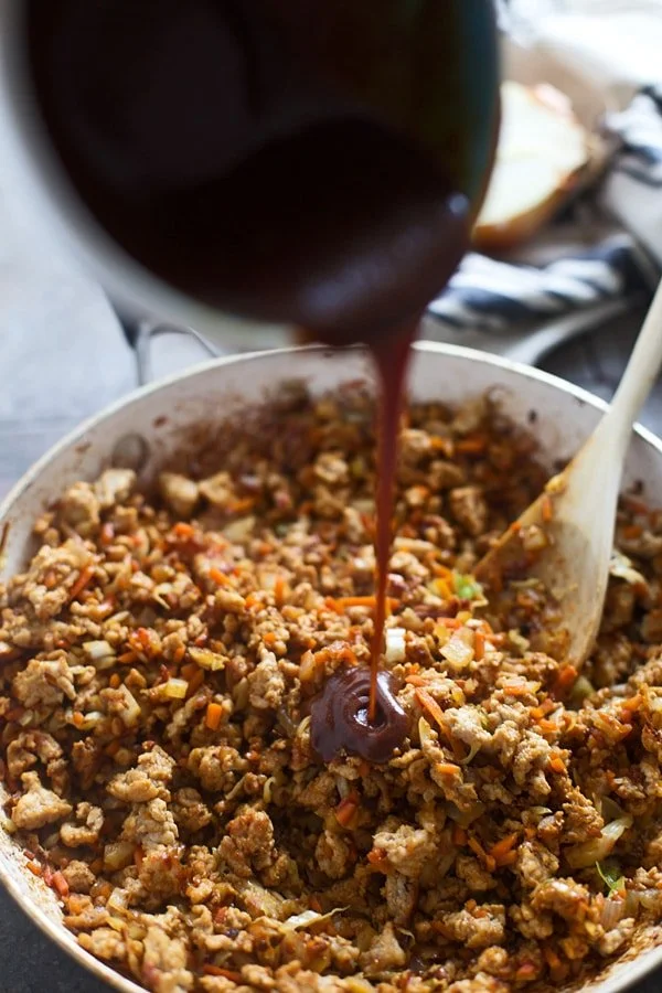 Asian Sloppy Joe Sliders with Sesame Slaw