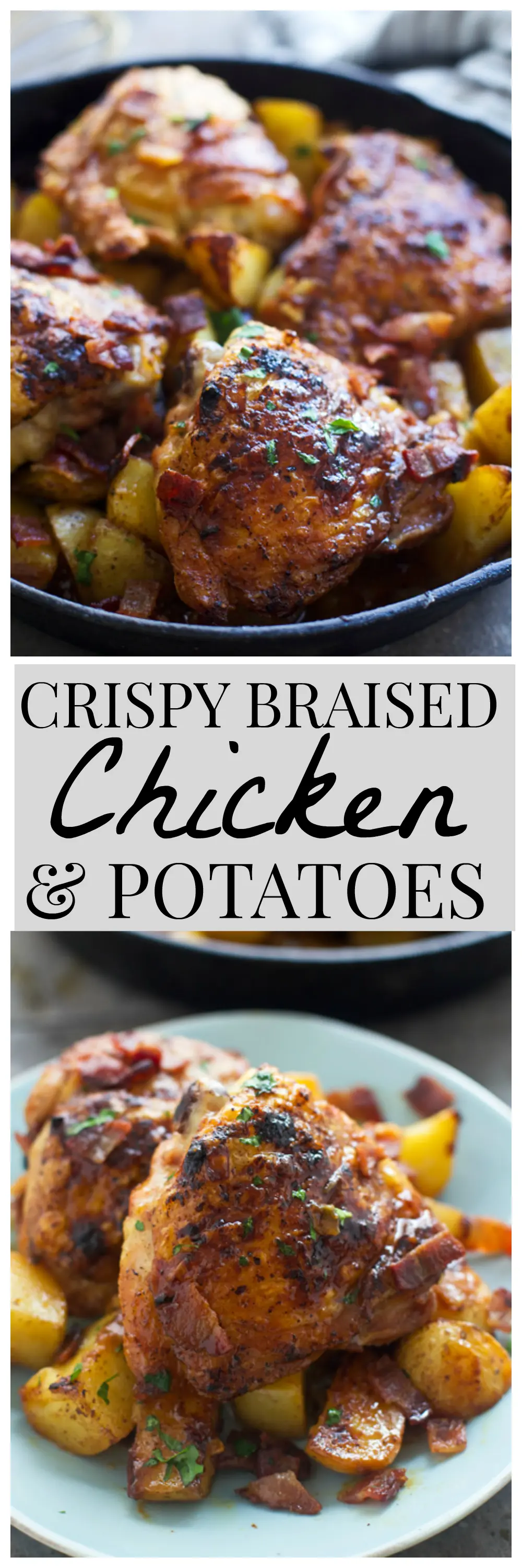 Braised Dijon Chicken and Potatoes