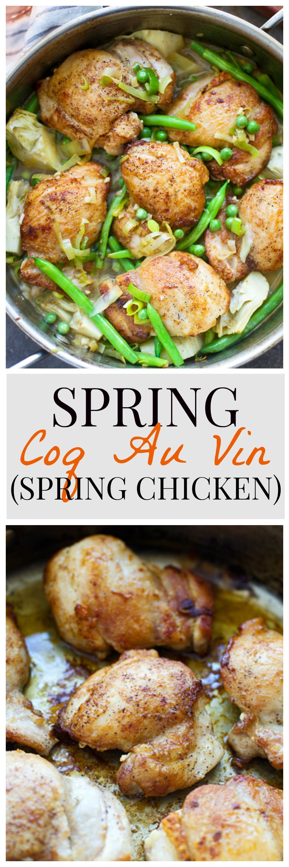 Spring Coq Au Vin (Spring Chicken)