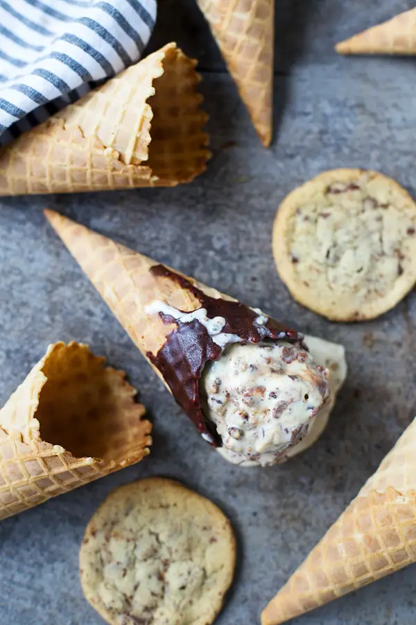 Chocolate Chip Cookie Cookie Dough Ice Cream