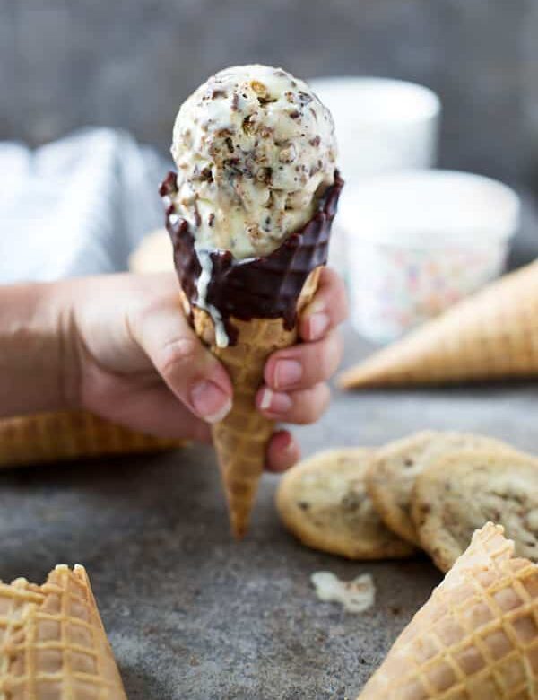 Chocolate Chip Cookie Cookie Dough Ice Cream