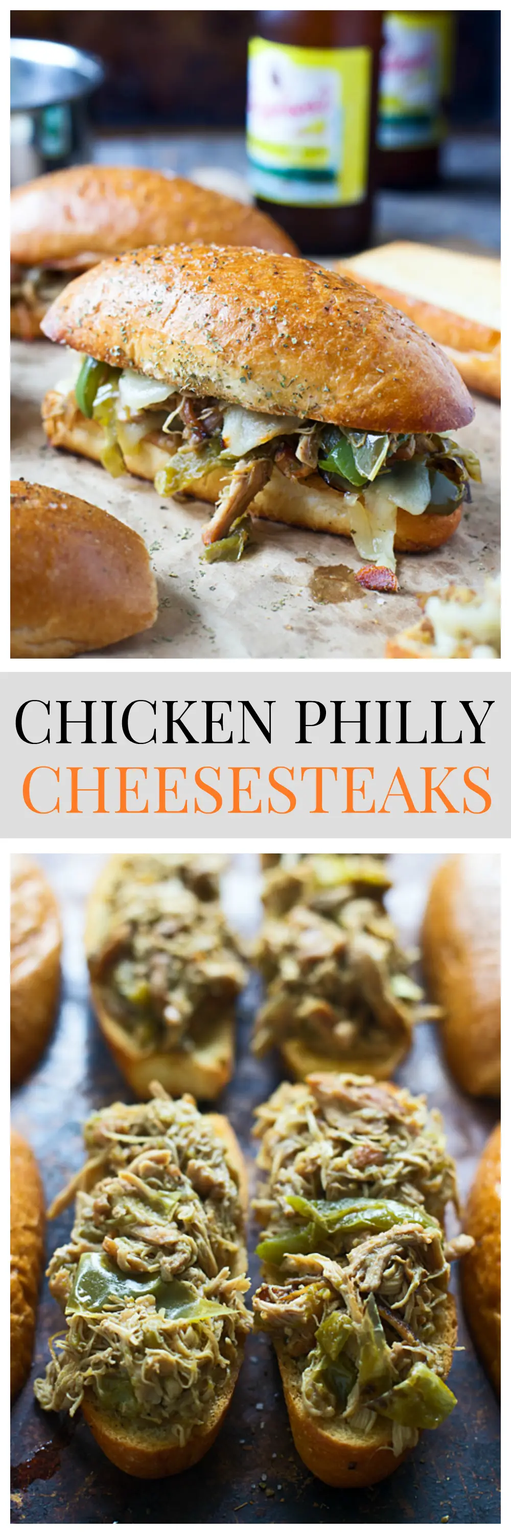 Chicken Philly Cheesesteaks