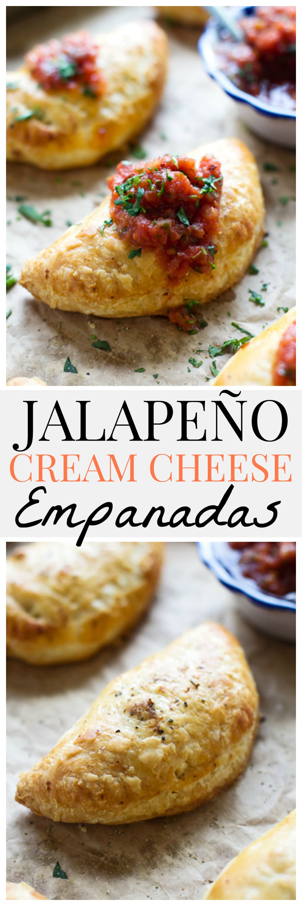 Creamy Jalapeño Chicken Empanadas
