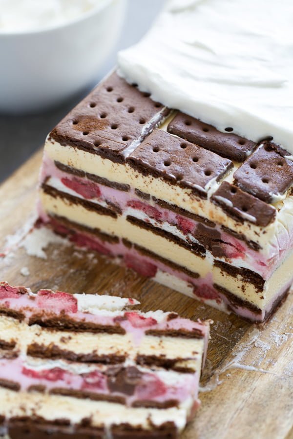 Neapolitan Ice Cream Sandwich Cake Cooking For Keeps