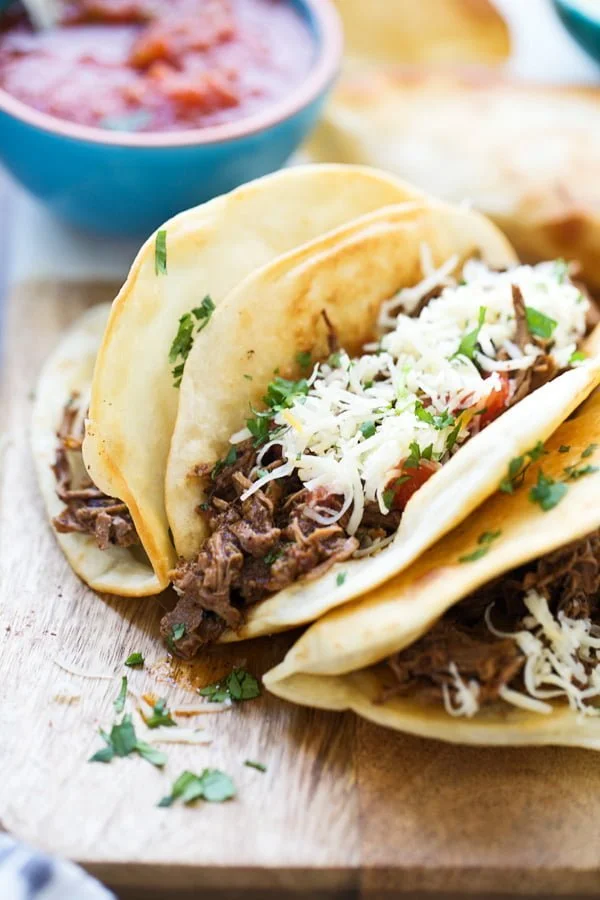 Best Spicy Shredded Beef Tacos