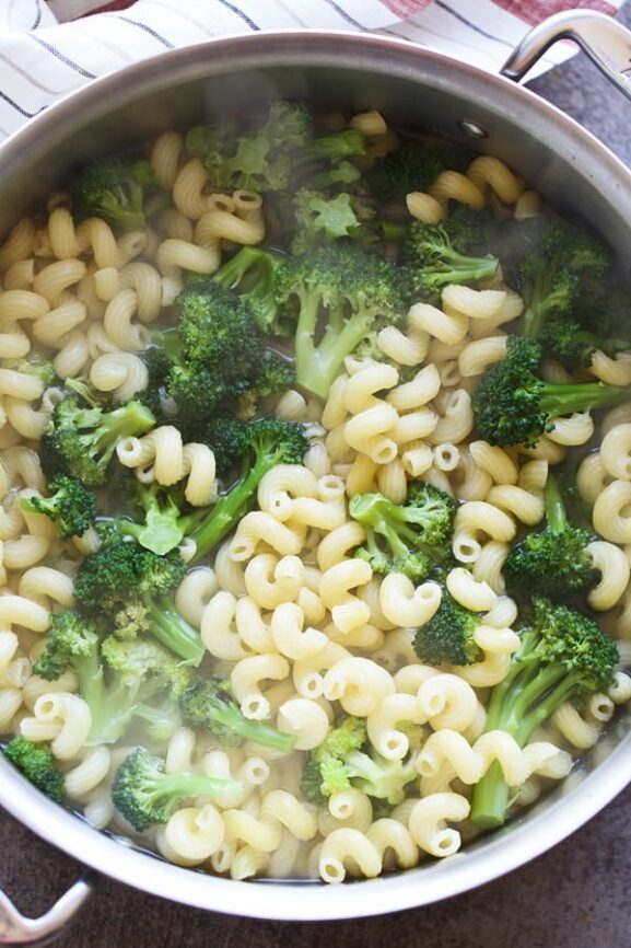 Broccoli Cheddar Soup Mac and Cheese Cooking for Keeps