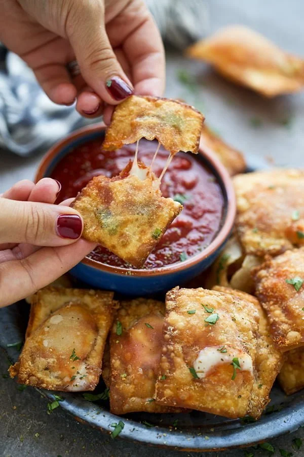 Homemade Pepperoni Pizza Rolls