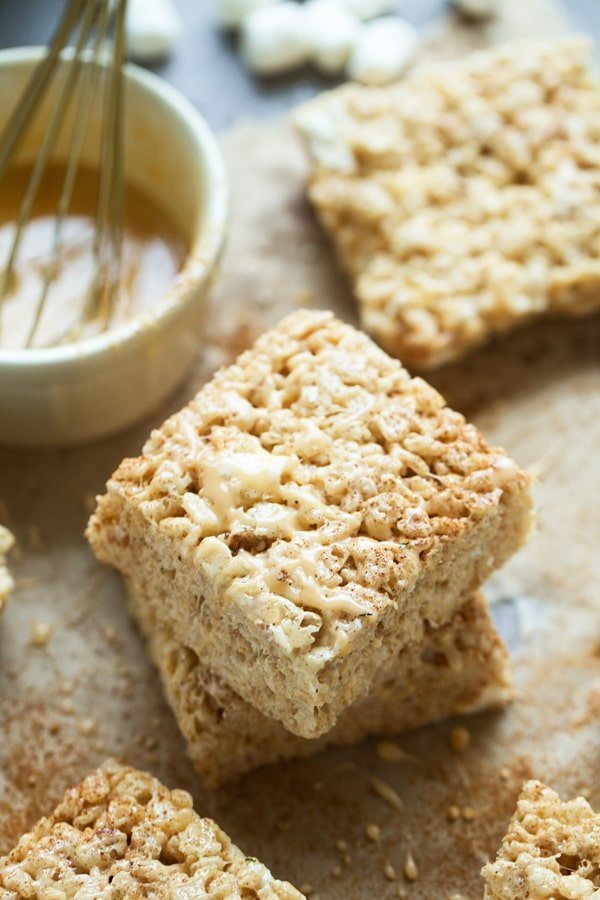 Brown Butter Rice Krispie Treats