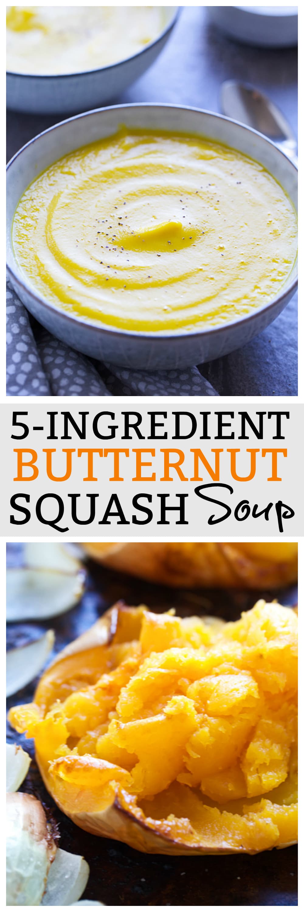 5 Ingredient Butternut Squash Soup