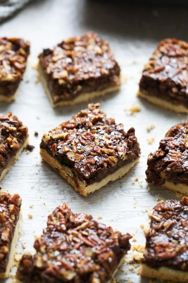 Brown Butter Chocolate Pecan Bars