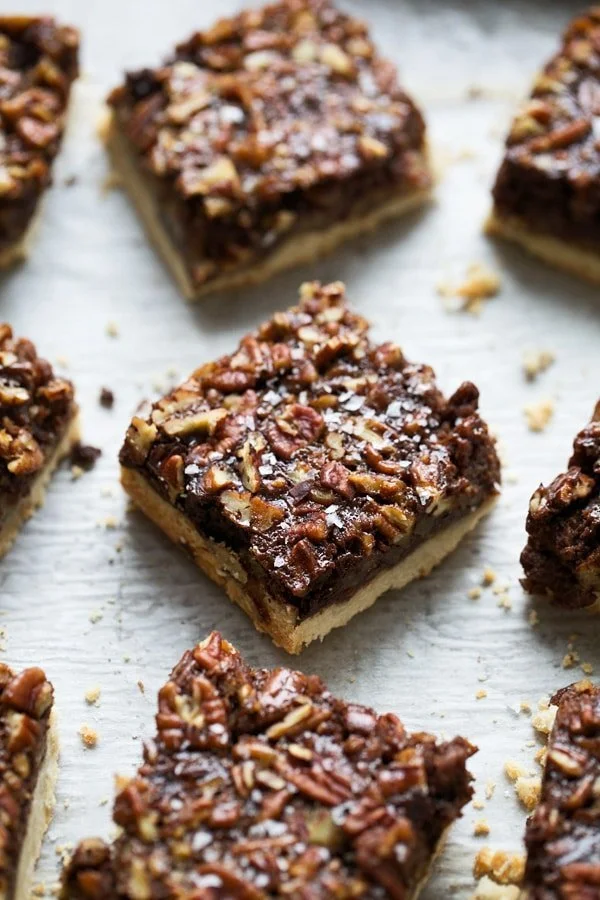 Brown Butter Chocolate Pecan Bars