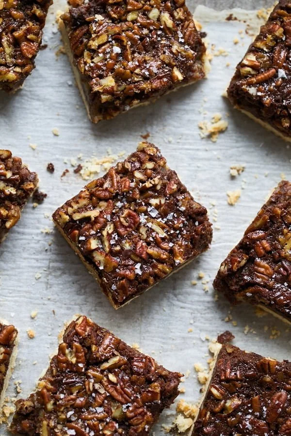 Brown Butter Chocolate Pecan Bars