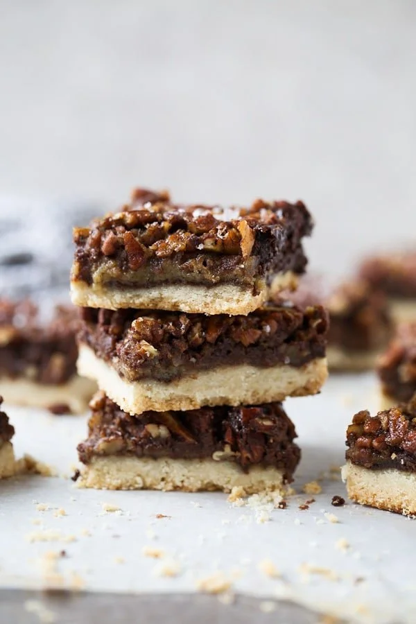 Brown Butter Chocolate Pecan Bars