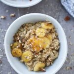 Bananas Foster Rolled Oats - Cooking for Keeps