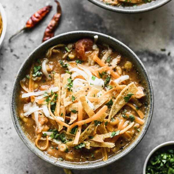 Creamy Chicken Tortilla Soup