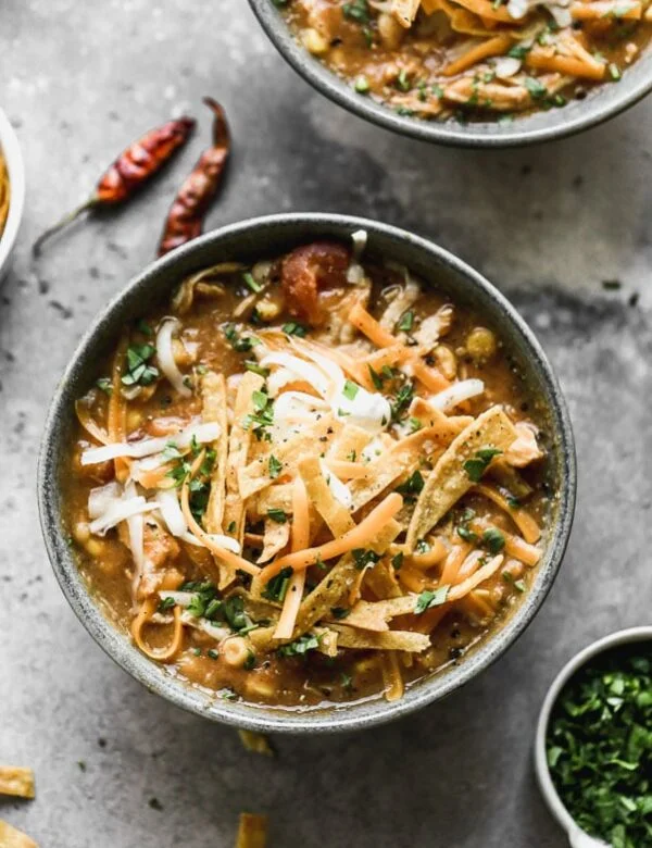 Creamy Chicken Tortilla Soup