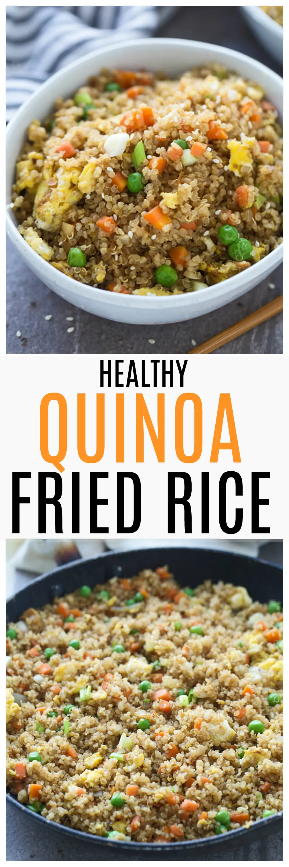 Quinoa Fried Rice Recipe - Swasthi's Recipes