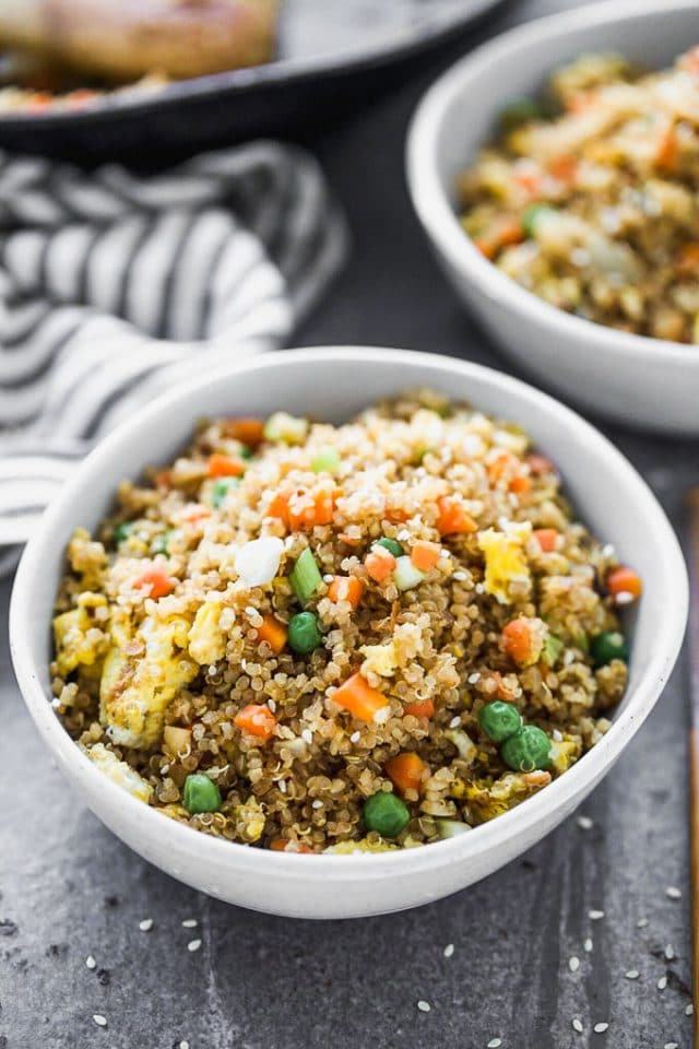 Quinoa Fried "Rice" Cooking for Keeps