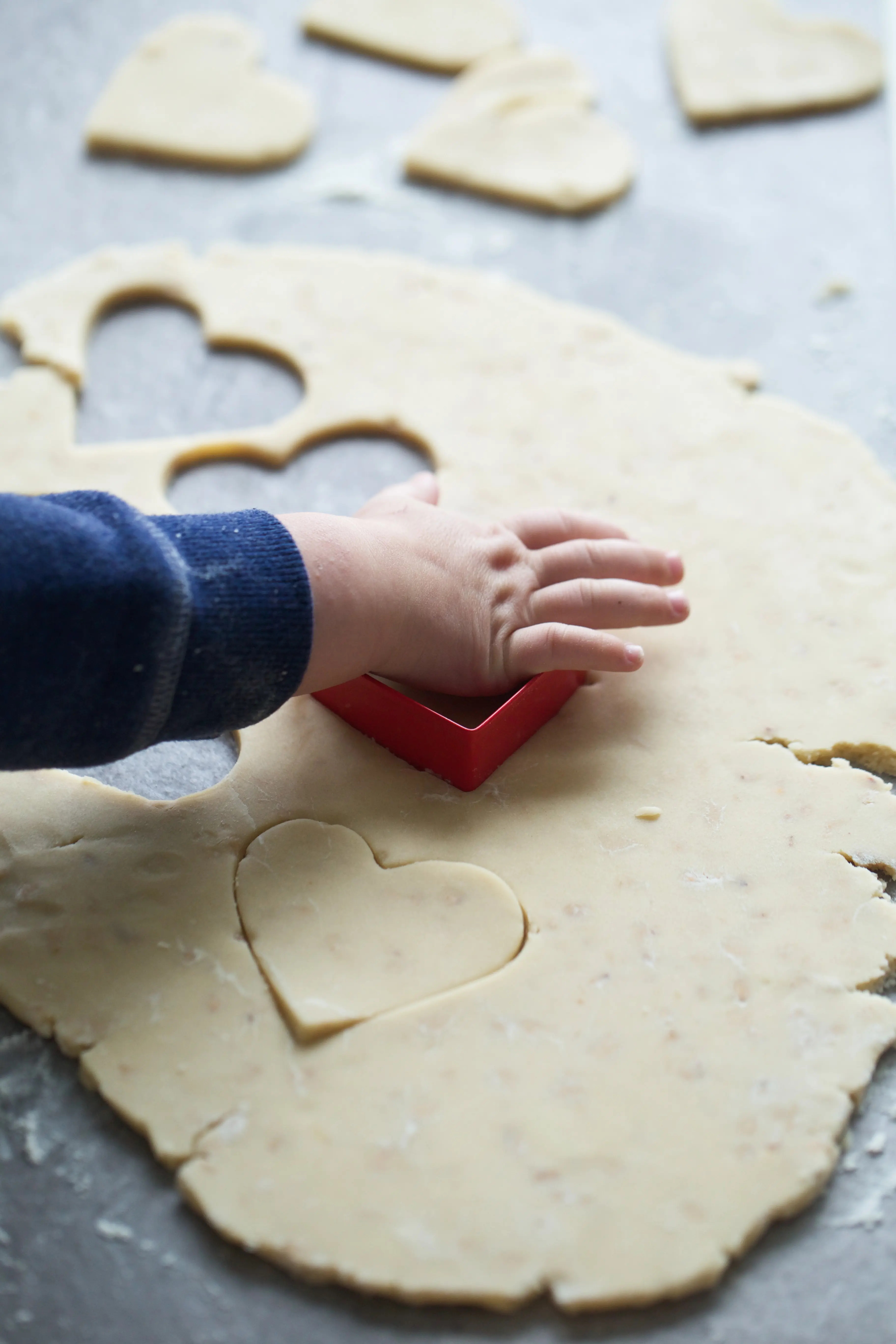 Almond Toffee Shortbread Cookies