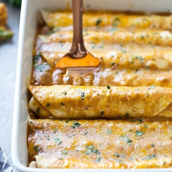 Mexican Breakfast Enchiladas