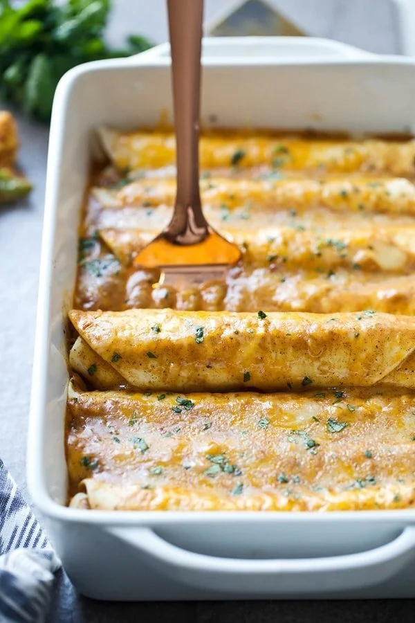 Mexican Breakfast Enchiladas