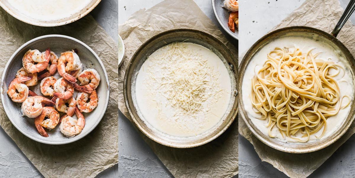 Shrimp Alfredo (5 Ingredients!) Cooking for Keeps