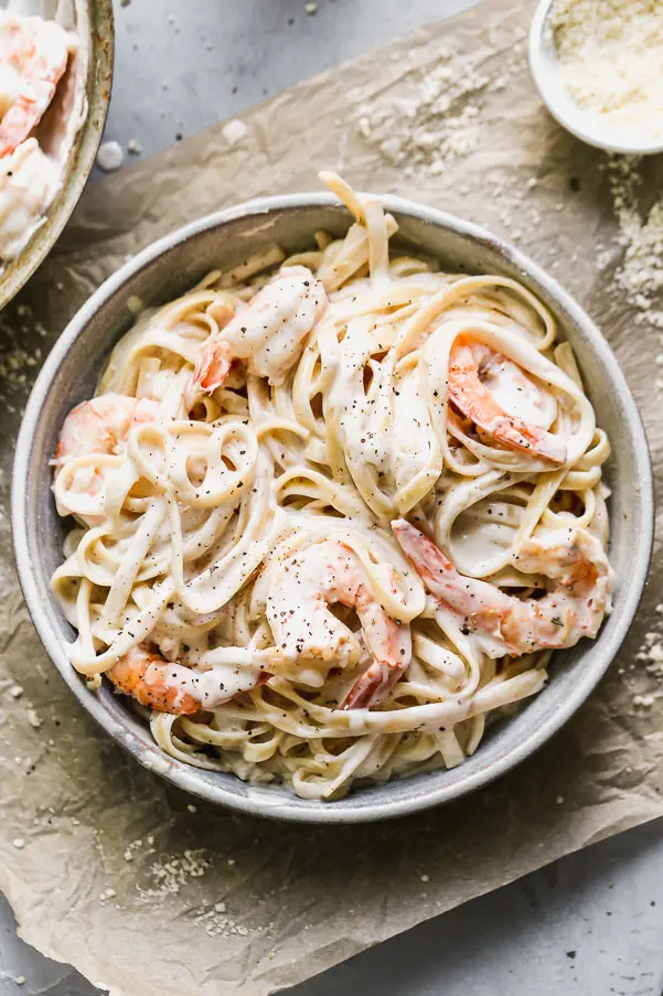 Shrimp Alfredo 5 Ings