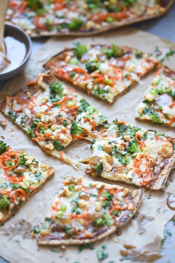 Thai Veggie Flatbreads Cooking for Keeps