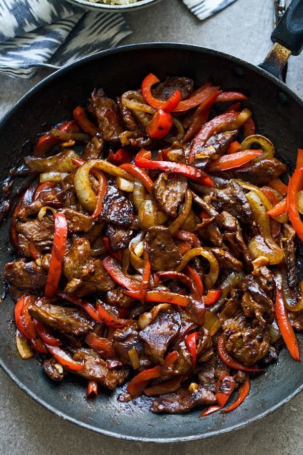 Curry Beef &amp; Pepper Stir Fry