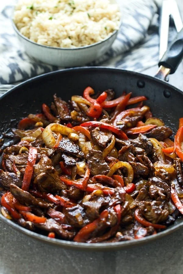 Curry Beef &amp; Pepper Stir Fry