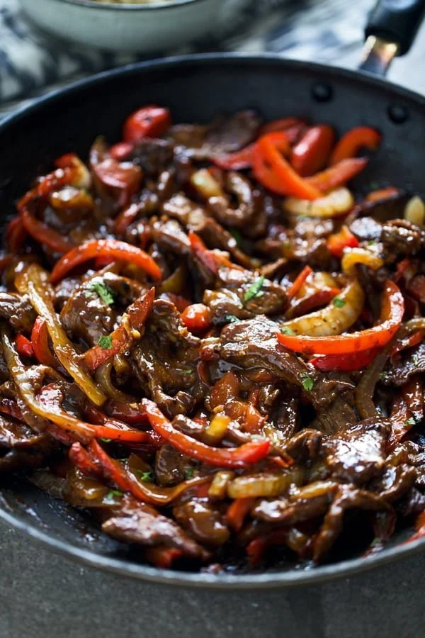 Curry Beef &amp; Pepper Stir Fry